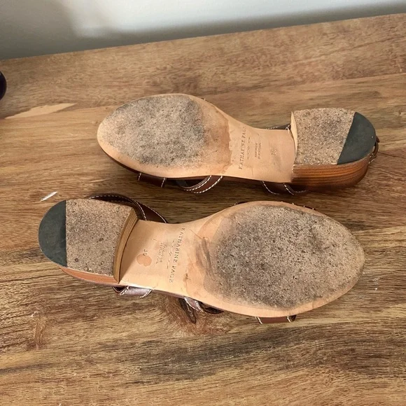 Katharine Page Olympia Slingback heeled sandals size 36 EU / 6 US - Picture 3 of 4